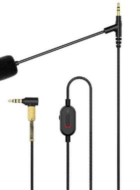 Replacement Braided Cable With External Microphone for sony