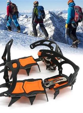 12 Teeth Ice Crampons Winter Snow Boot Shoes Ice Gripper