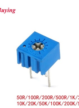 20pcs 3362 3362P Trimmer Potentiometer Variable Resistor 101