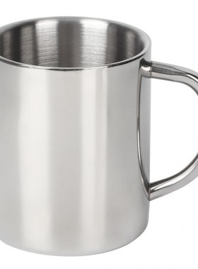 300ml Double Wall Stuble Stainless Steel Drinking Mug Cup Tr