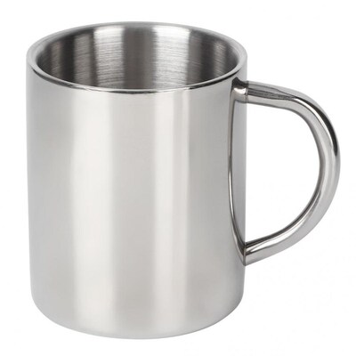 300ml Double Wall Stuble Stainless Steel Drinking Mug Cup Tr
