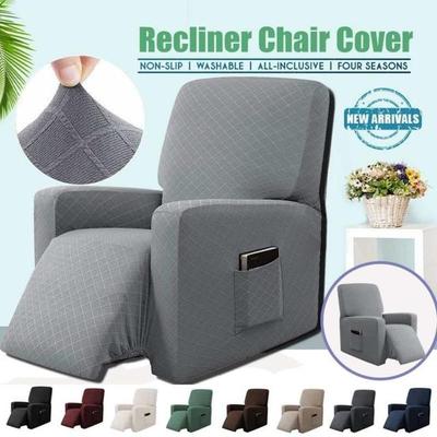 Recliner Chair Cover Thick Soft Recliner Slipcover for Livin