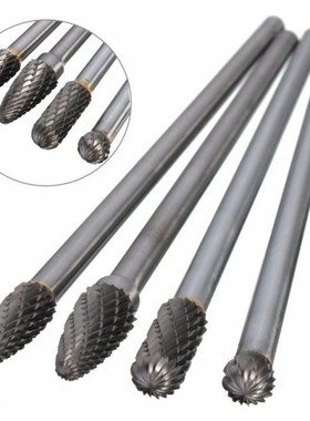 1/4 Inch Shank Carbide Rotary File Milling Cutter Rotary Bur