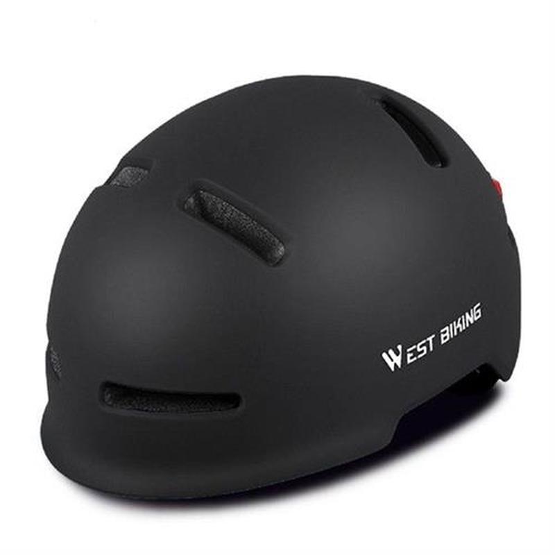 Bicycle Lamp Helmet Taillight Cycling Helmet with Rear