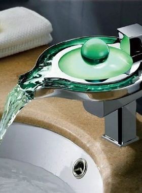 Keran Led Baskom Kamar Mandi. Mixer Led Baskom Tenaga Air.