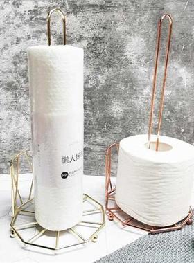 Multifunctional Stainless Steel Rack Kitchen Roll Paper Towe