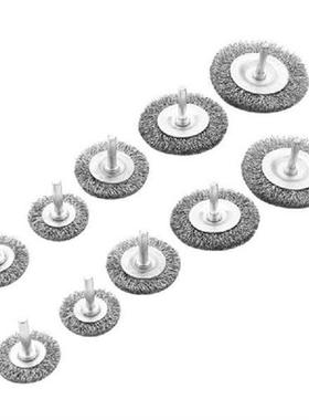 12Piece Wire Wheel Cup Brush Set 0.0118In Coarse Crimped