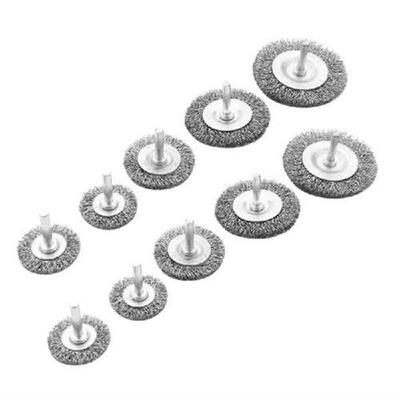 12Piece Wire Wheel Cup Brush Set 0.0118In Coarse Crimped