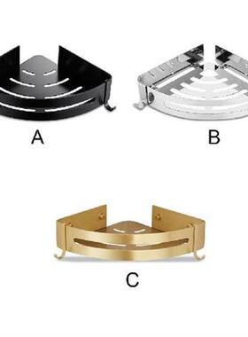 Bathroom Corner Shelf Triangular Toilet Shower Storage Rack