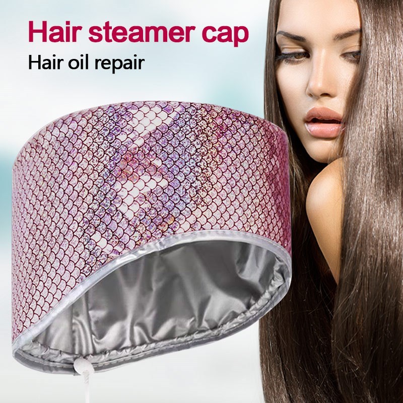 steamer hair treatment thermal thermo-cap beauty and spa oil