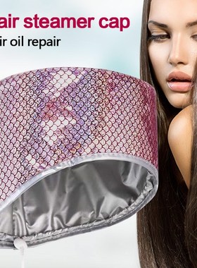 steamer hair treatment thermal thermo-cap beauty and spa oil