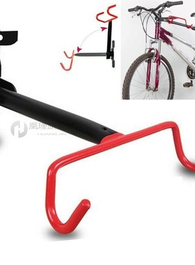 Foldable Wall Mount Bike Hanger Flip Up Garage Bicycle Stora
