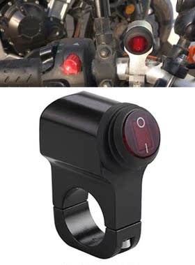 Wearproof Handlebar Toggle Switch with On Off Push Button Al