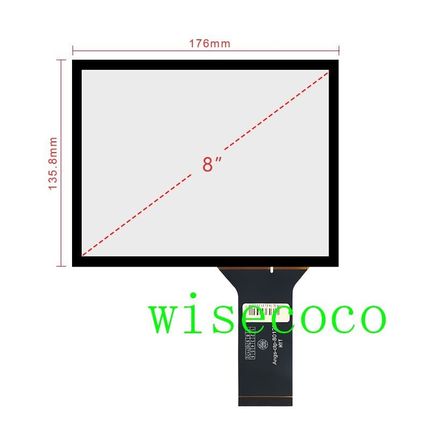 8 inch 176mm*135.8mm Raspberry Pi tablet PC navigation Capac