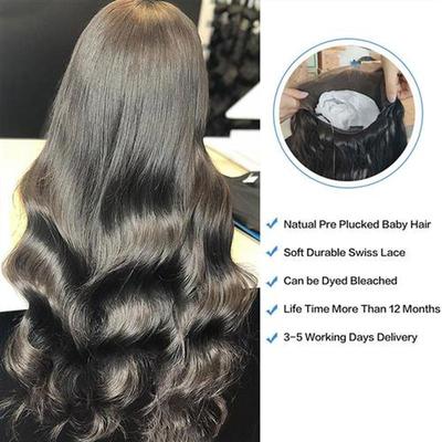Hd Lace Wig 13x6 Human Hair Body Wave Lace Front Wigs For Wo