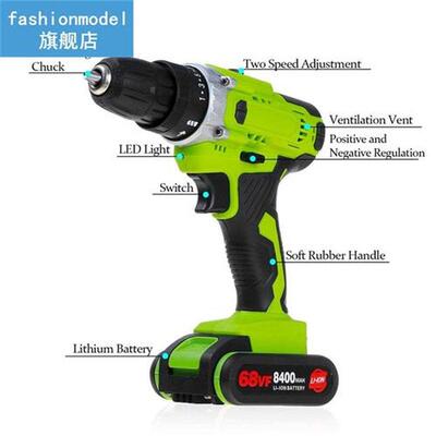 21V Electric Drill Cordless Impact Drill Electric Screwdrive