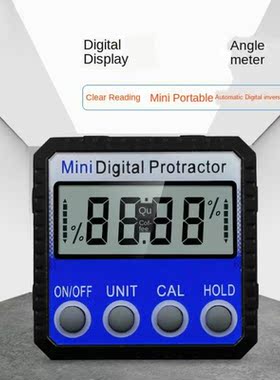 Digital Protractor Inclinometer Level Box Waterproof Angle F