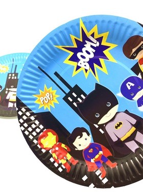 Cartoon Superhero Birthday Party Decorations Superhero Party