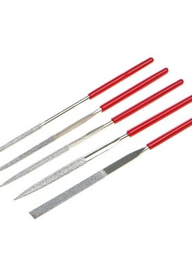 5Pcs/Set Needle Files Kit Carving Jewelry Diamond Glass Ston
