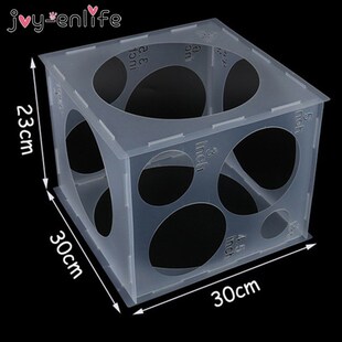 11Holes Balloon Sizer Box 2-10inch Balloons Measuring box