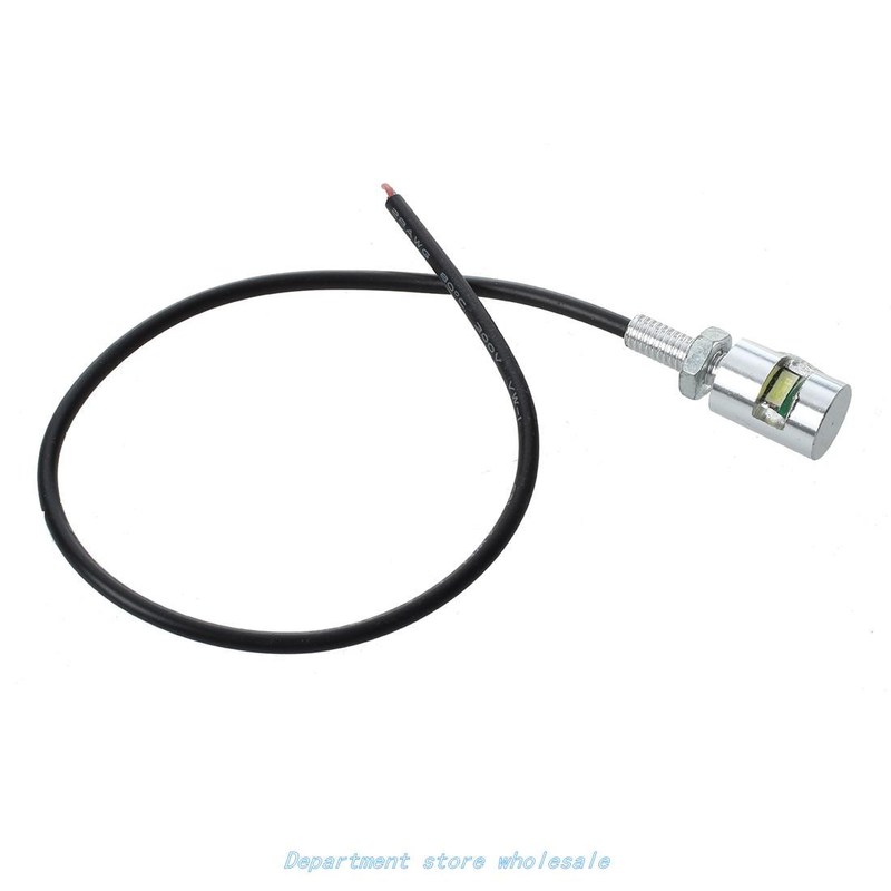 1 Paar Bike Motorcycle LED Bulb Lamp Plate Light 12V White
