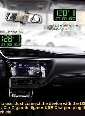 5.5 Inch GPS Speedometer C90 Speed Display KM/H MPH  Car Bik