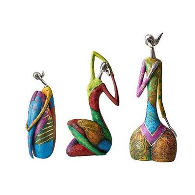 Abstract Figurine Home Decoration Resin Sculpture Women