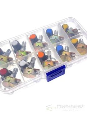 10values WH148 Potentiometer Kit B1K 2K 5K 10K 20K 50K 100K