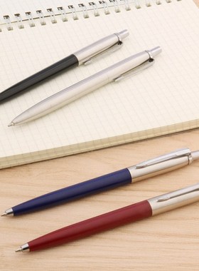 luxury quality 07 metal Ballpoint Pen stainless steel color