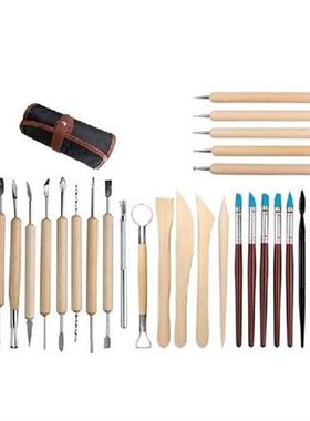 30PCS Pottery Tool Set Pottery Clay Stone Carving Knife