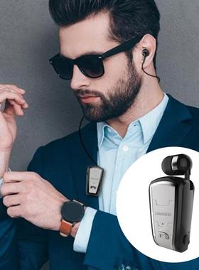 1Pc Fineblue FQ-208 Wireless Earbud Retractable Clip Design