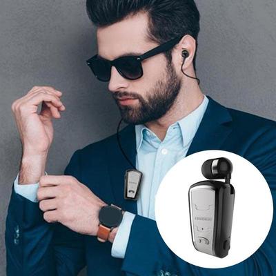 1Pc Fineblue FQ-208 Wireless Earbud Retractable Clip Design