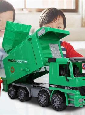 Big size Simulation Inertia Garbage Truck Sanitation Car Mod