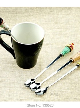 4PcsCoffee Spoon Teaspoon Condiment Sugar Measuring Fashion