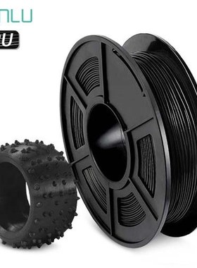 SUNLU TPU Filament 3D Printer Filament Flexible Black 1.75m