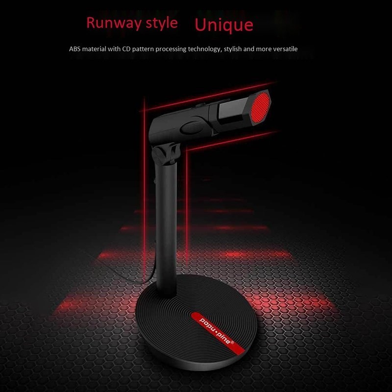Popupine Karaoke Microphone Record Studio Desktop USB for P