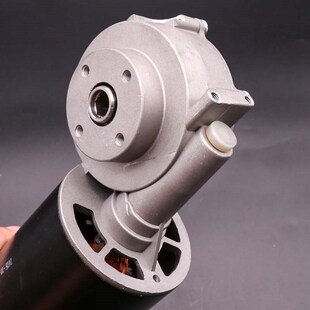 Slow Press Machine Turbo Worm Gear Motor DC 220V 60RPM 70W H