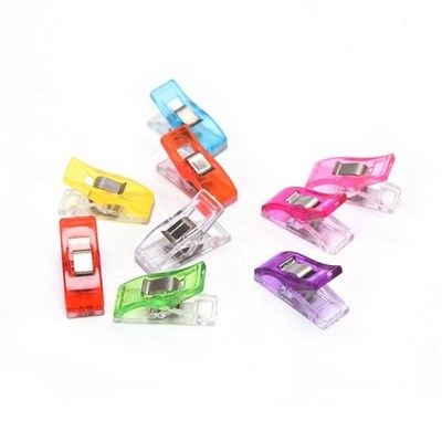 20 Pcs Colorful Multicolor Crafting Crocheting Knitting Safe