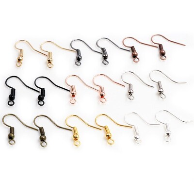100pcs/lot 20x17mm DIY Earring Findings Earrings Clasps Hook