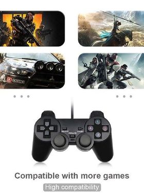 Vibration Controller Wired USB PC Joystick For PC Computer