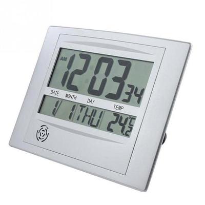 Indoor Clock Alarm Calendar Thermometer Tool With English s
