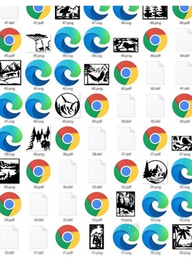 67 Wildlife Forest Scene Vector Pattern Drawings for CNC Las