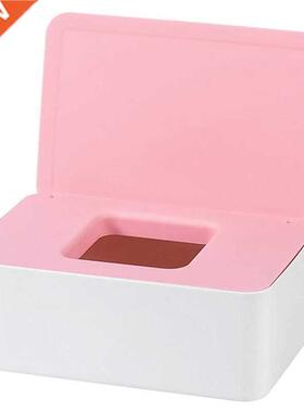 Pink Tissue Box Tissue Wipes Box Tray Wipes Dispenser