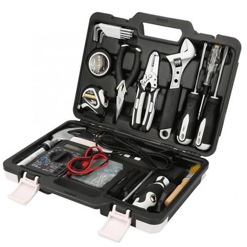 61pcs Household Tool Kit Home Repair Combination Tool Set w/