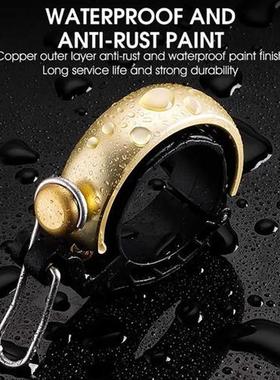 WEST BIKING Retro Classical Bicycle Bell Clear Loud Sound Co