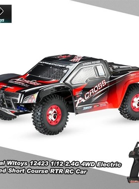 Wltoys RC Car 1/12 112 2.4G 4WD SUV Big Foot Crawler Off L