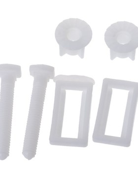 1 Pair Toilet Seat Hinge Bolts Screw Fixing Fitting Kit Toil