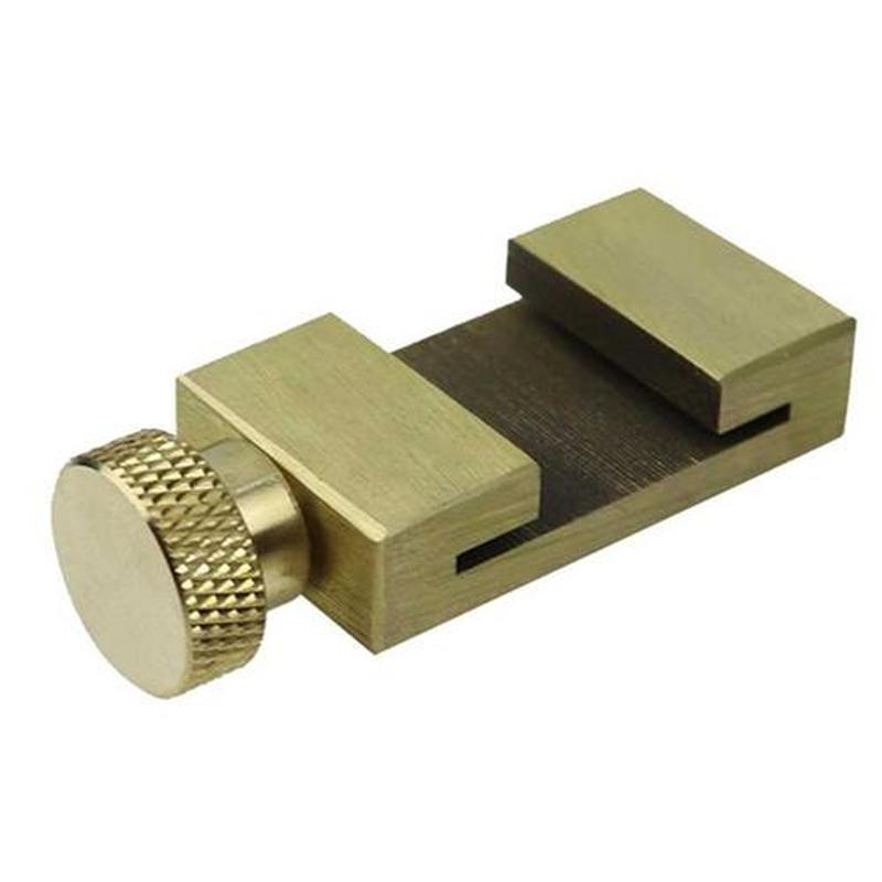 Steel Ruler Positioning Block Brass Angle Scriber Line Marki