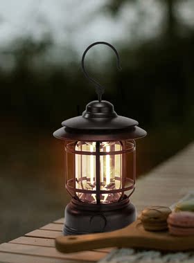 Convenience Solar Powered LED Camping Hanging Lanterns IPX4