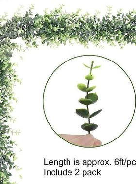 Hot Artificial Garland Artificial Vines Faux Eucalyptus